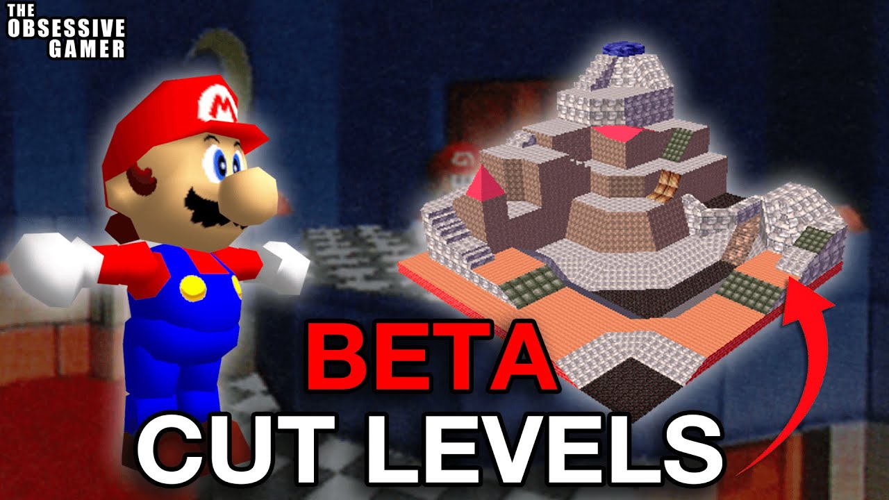 Вырезанные и изменённые карты Super Mario 64 | Вырезанный контент