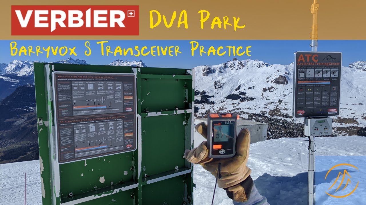 Transceiver Practice with the Mammut Barryvox S