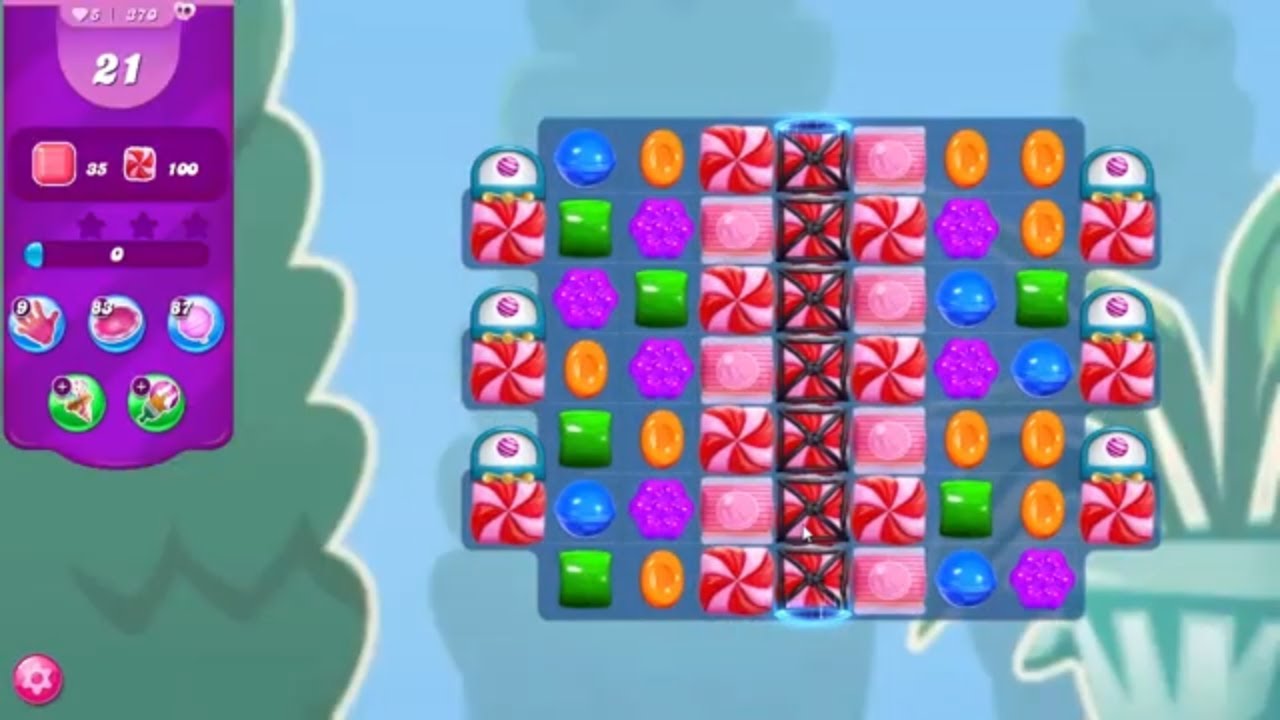Candy Crush Saga LEVEL 372 NO BOOSTERS