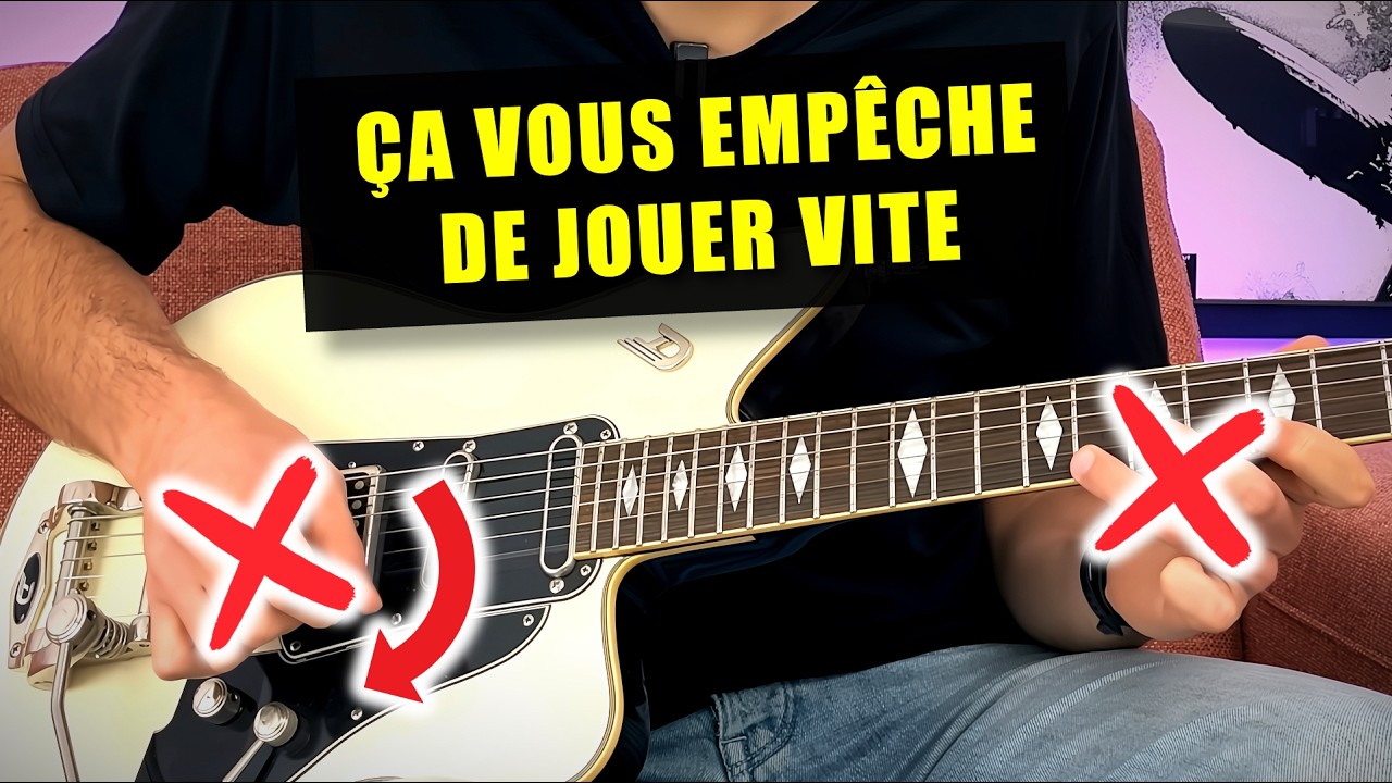 14 secrets pour jouer vite que les guitaristes pros ne disent pas