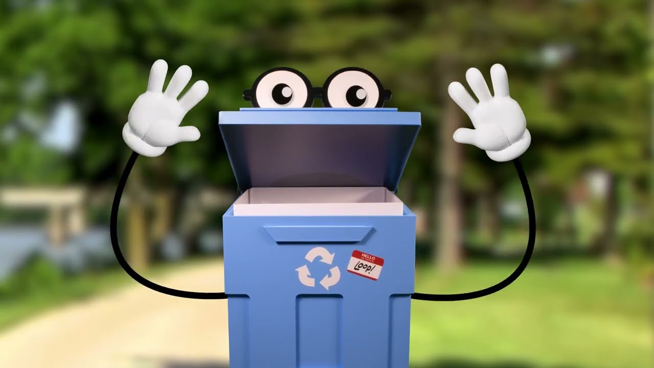 Meet Loop &mdash; the cute little cart with a love for eating Chicagoland recyclables!