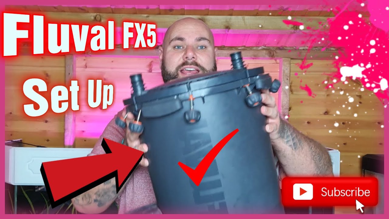 How to set up and seed the Fluval FX5 canister filter (for idiots)