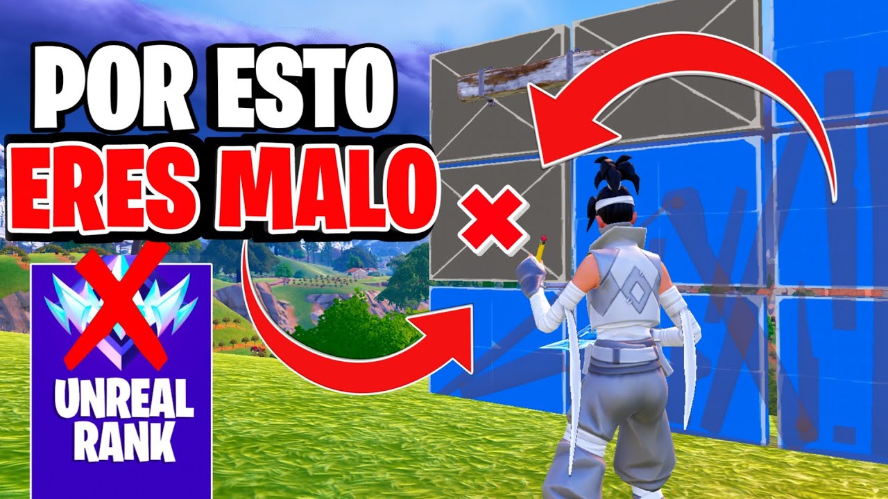Este es el GRAN ERROR COMETES y NO MEJORAS en Fortnite | COMO MEJORAR RAPIDO