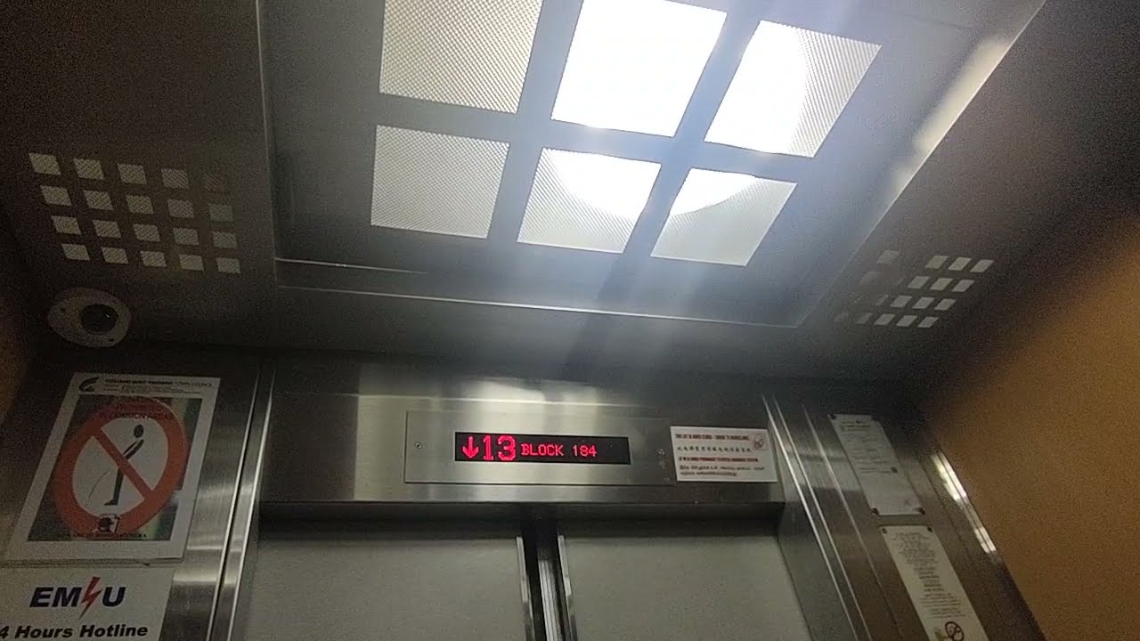 LG Elevator at Block 184 Bukit Panjang.