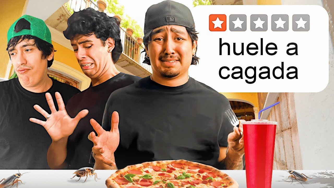 PROBE LOS PEORES RESTAURANTES DE MI CIUDAD 🤢😭☣️