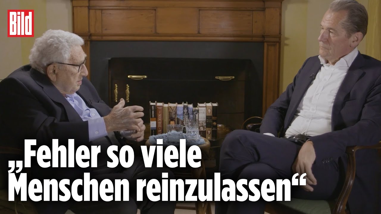 Deutsche Asyl-Politik war „schwerer Fehler“ – Henry Kissinger im Interview | Mathias Döpfner