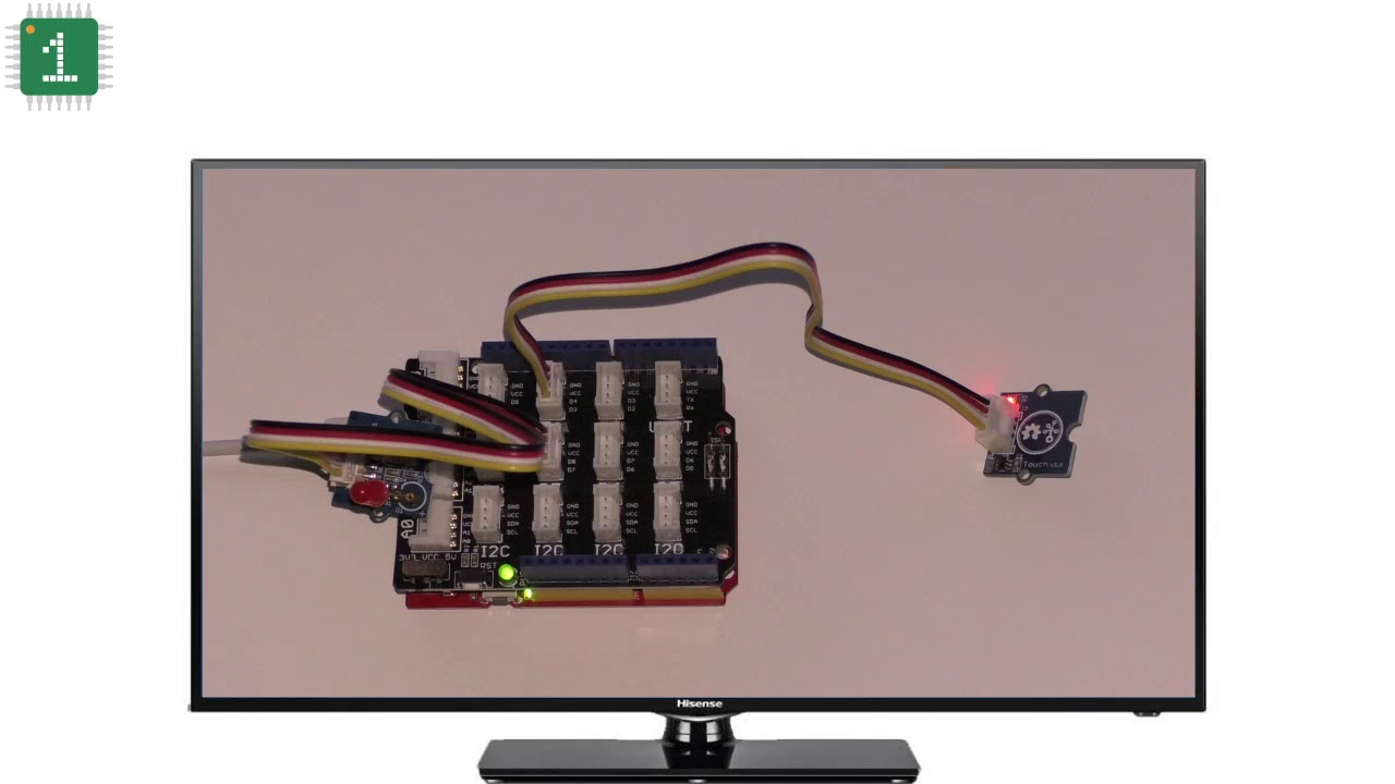 Lesson 6 : Touch sensor Grove module.