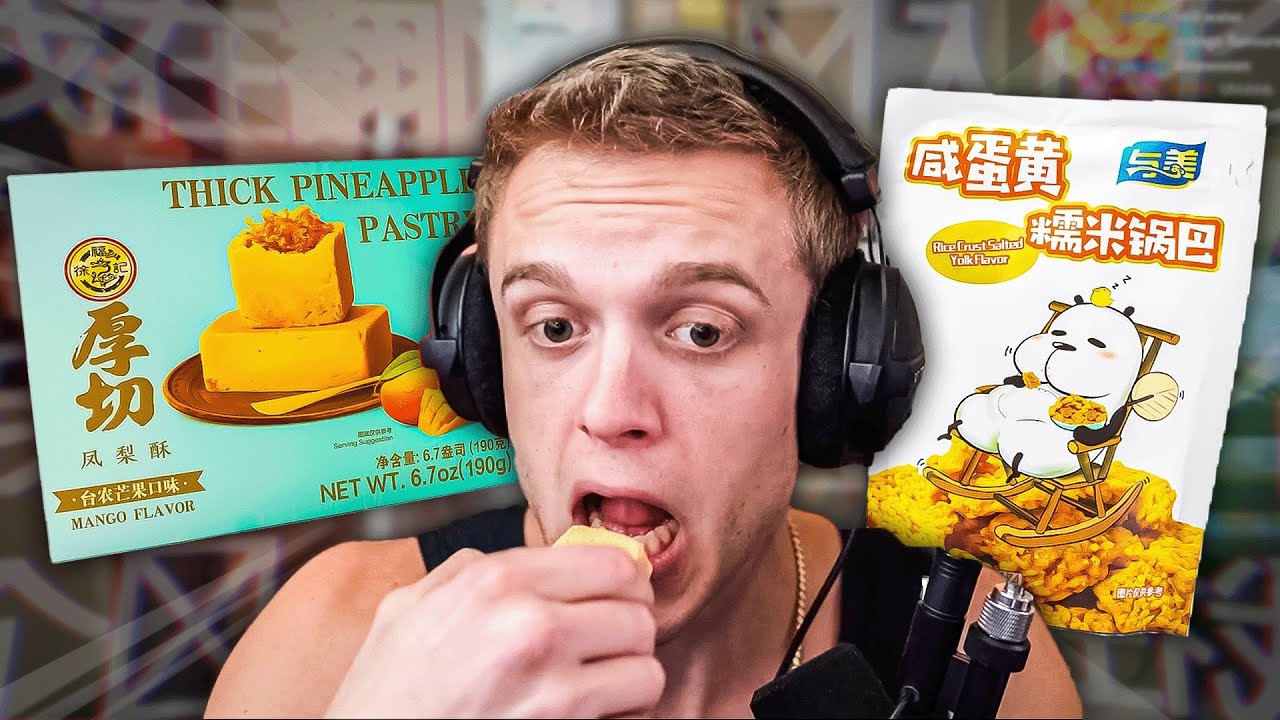 I Tried Chinese Snacks For The First Time.