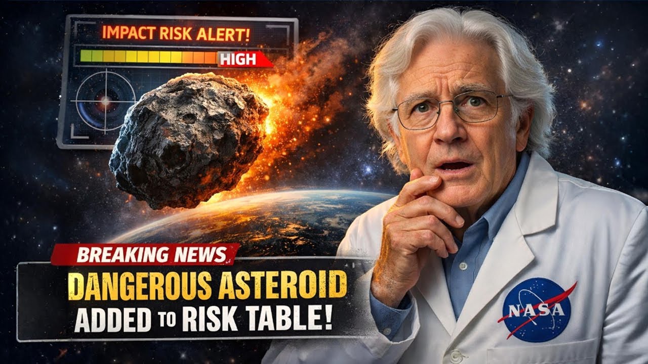 ☄️📊 A New Asteroid Was Just Added to NASA’s Risk Table — Here’s Why 🌍🌌