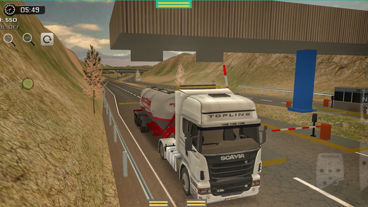 Scania R580 Anoccagua Transportes | Grand Truck Simulator 1 - ANDROID GAMEPLAY