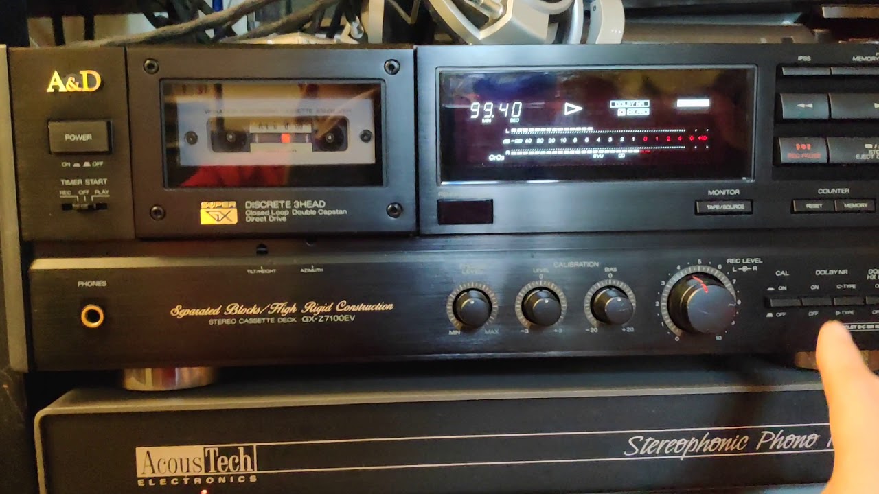 A&D GX-Z7100 卡式錄音座