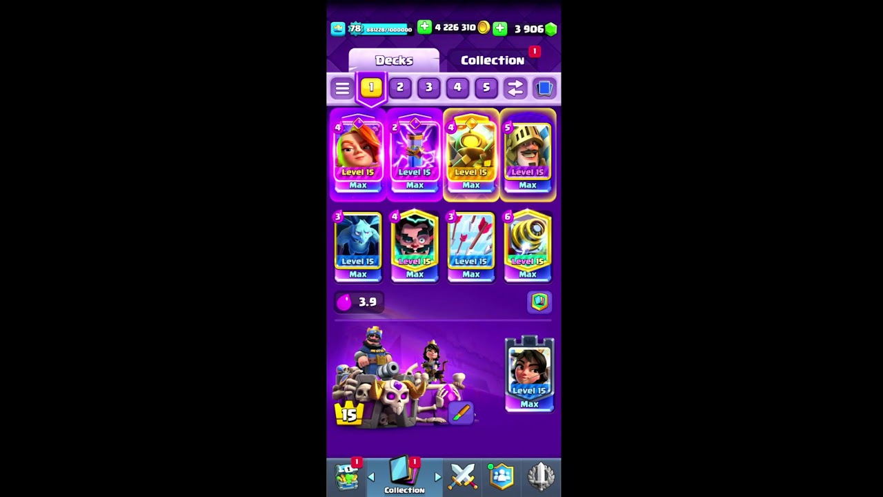 CLASH ROYALE TOP LADDER TILT #shorts