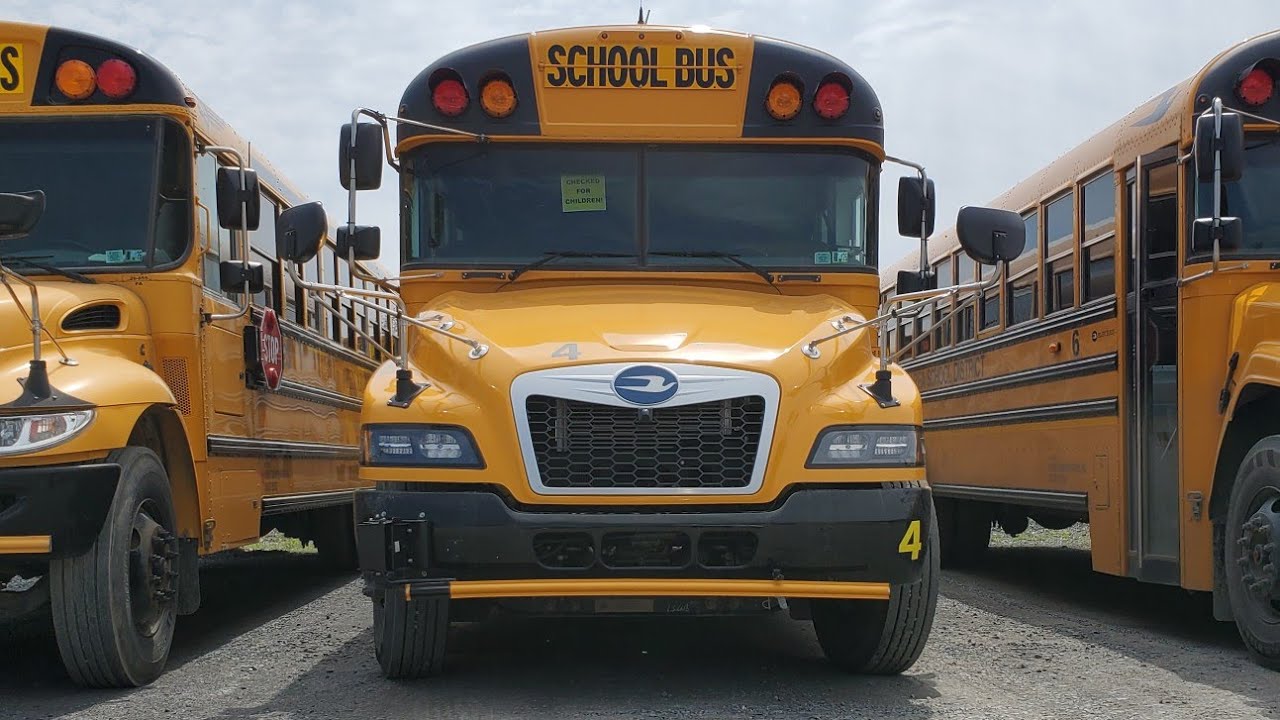 Driving a 2026 Blue Bird Vision School Bus