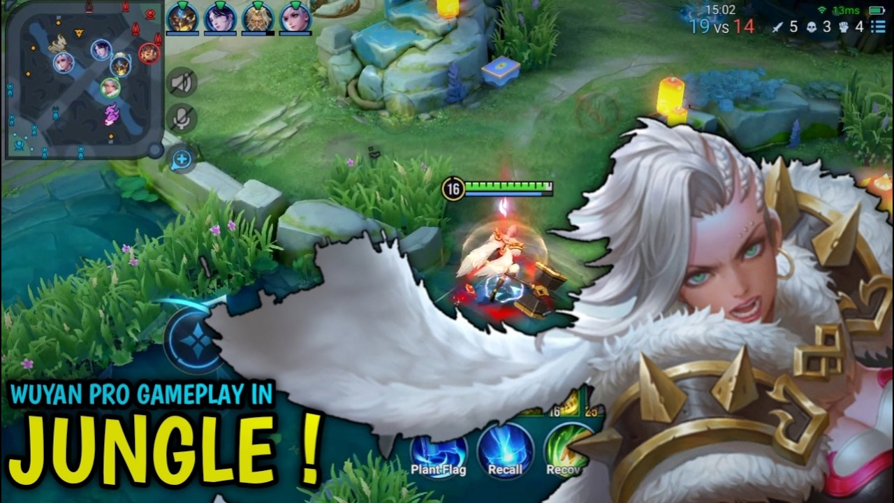 Honor Of Kings : Wuyan Pro Gameplay | Jungle Build & Tutorial Wuyan  - HOK