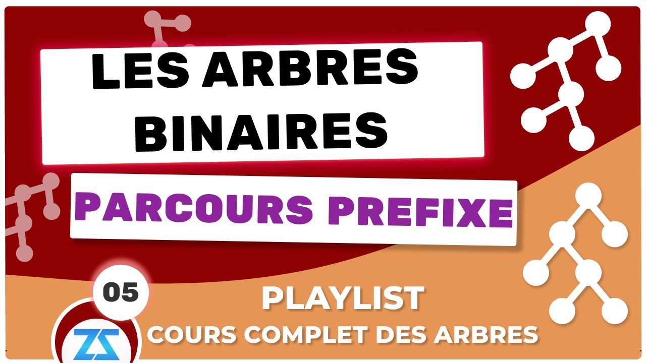 #05 Les arbres binaires de recherche : Parcours préfixe de l'arbre avec code langage C darija