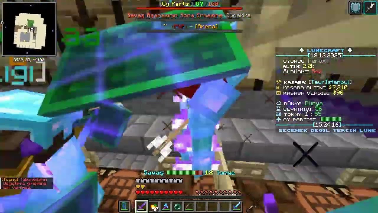lunecraft kill montage 2 (DarkVortex,zetox,l1mon ve oyuncukedy için)