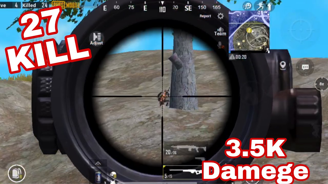 27 KILL/SOLO VS SQUAD/PUBG MOBILE/WAIR-OR