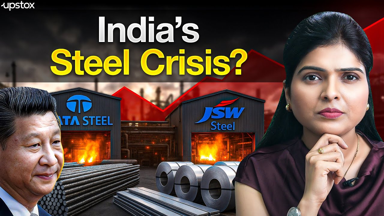 India’s Steel Prices Crash | Will Tata & JSW Survive China’s Price War? | Markets Today #64 | Upstox