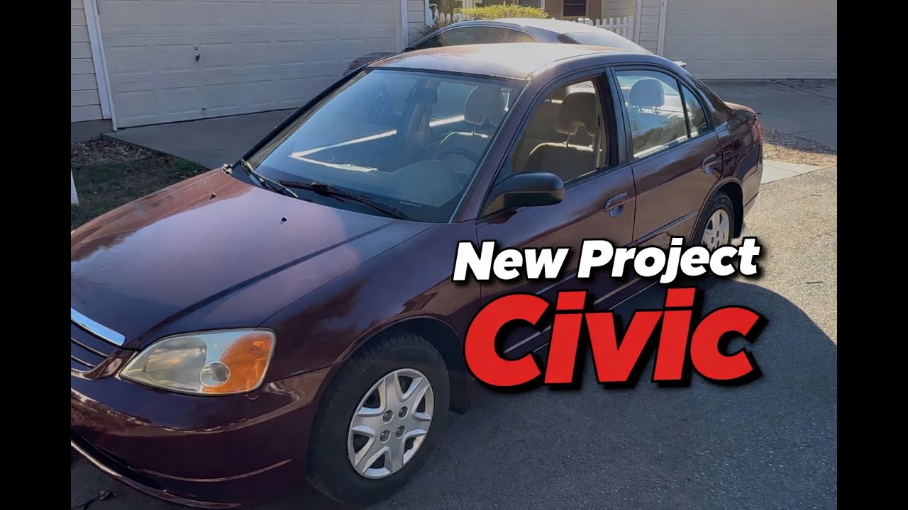 My NEW PROJECT CIVIC (2003 Honda Civic LX)