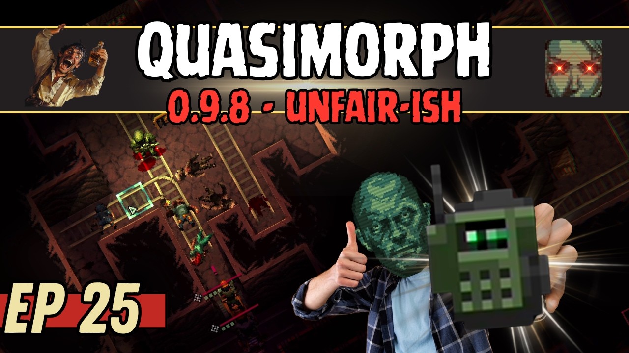 Datamine us da way || QUASIMORPH 0.9.8 Ep. 25
