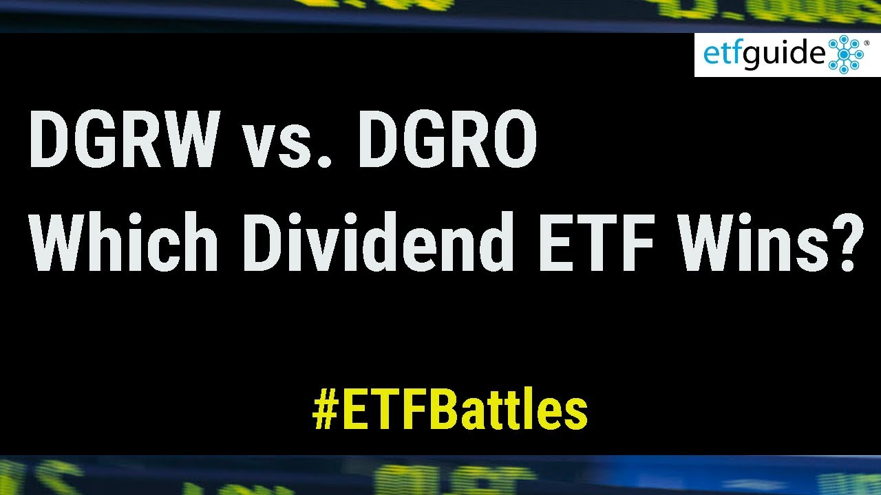 ETF Battles: DGRW vs. DGRO - Which Dividend Growth ETF is Better for Income Investors?