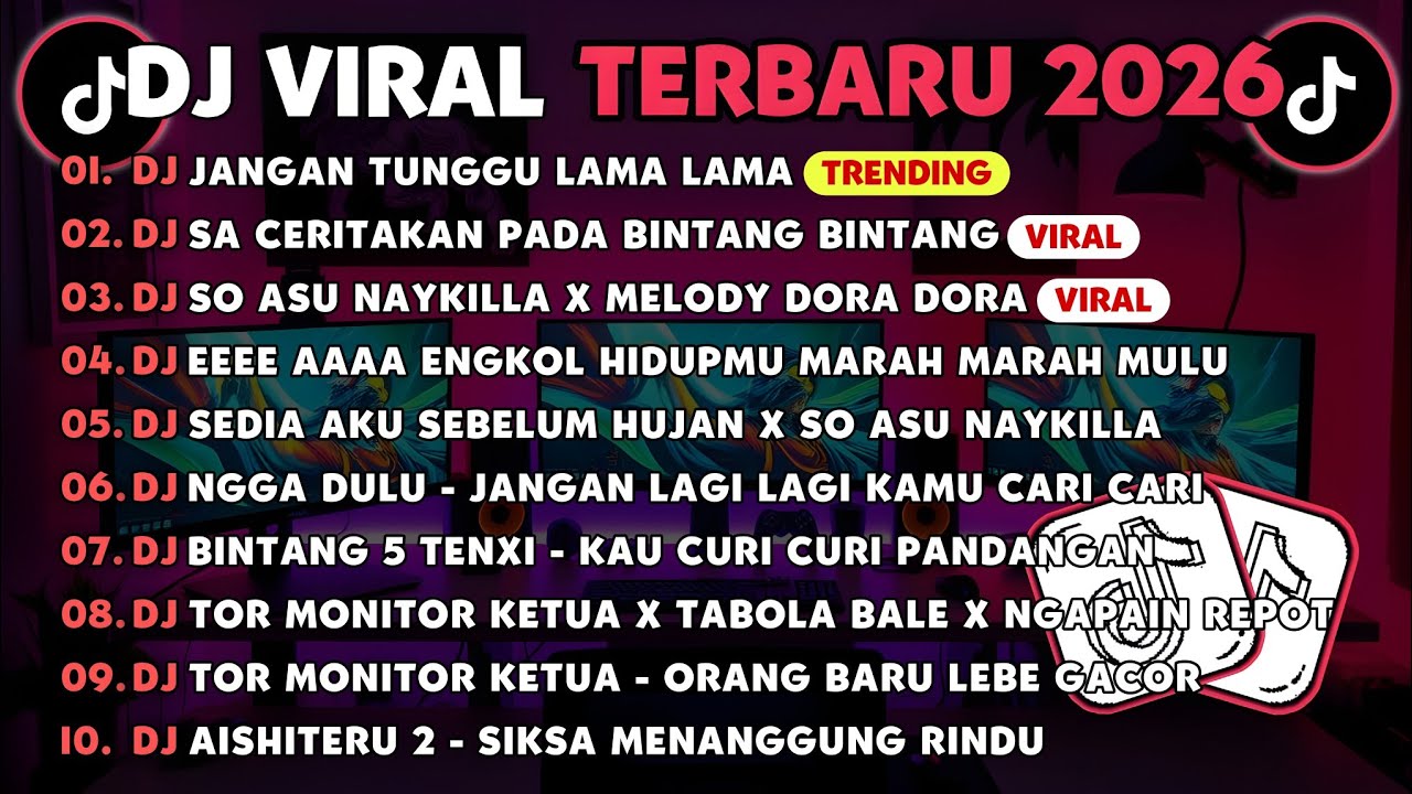 DJ TIKTOK TERBARU 2026🎵DJ JANGAN TUNGGU LAMA LAMA🎵DJ SA CERITAKAN PADA BINTANG BINTANG SLOW VIRAL