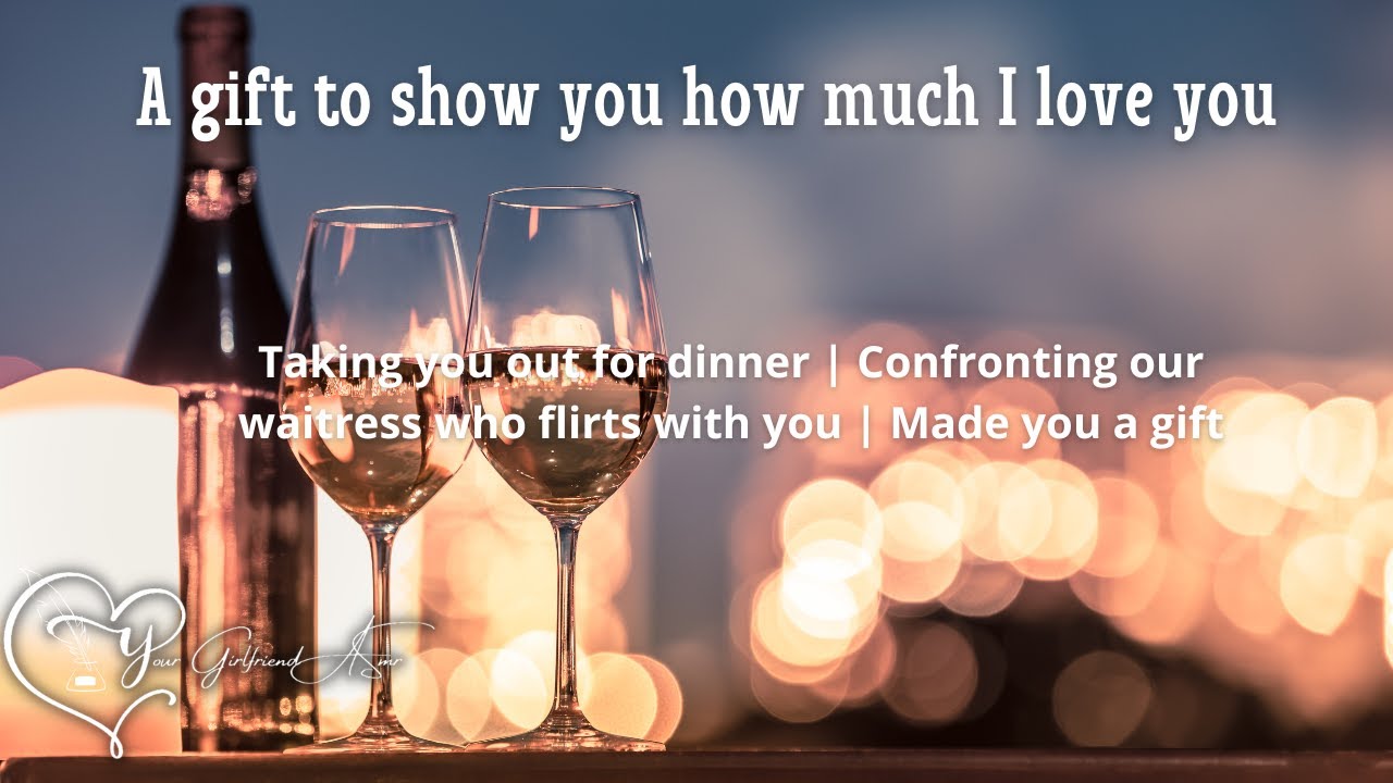F4F ASMR |Dinner Date [Surprise] [Flirty Waitress] [Spending the Day Together pt4]