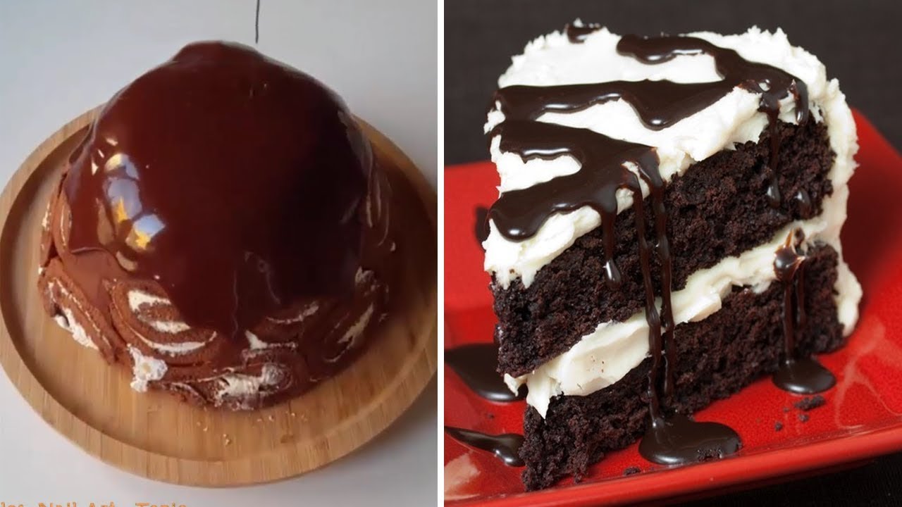 How To Make The Most Amazing Chocolate Cake - Oddly Satisfying Chocolate Cakes Compilation!