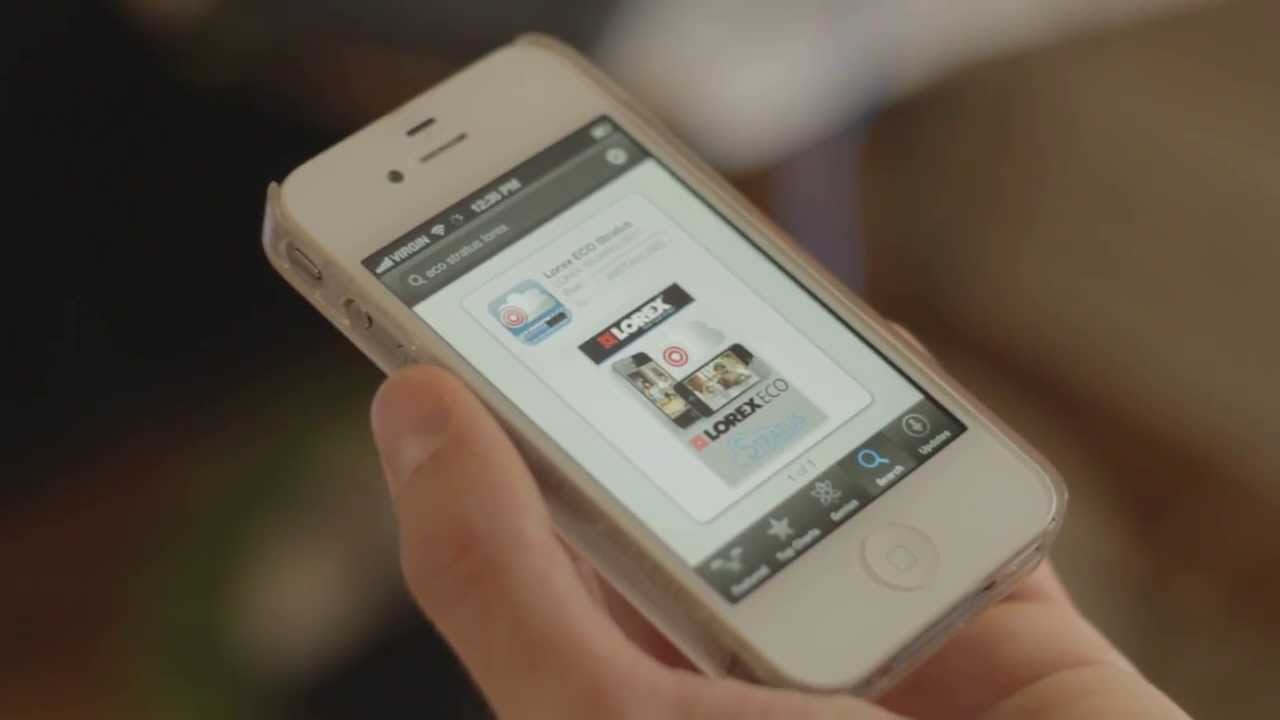 How To Set Up Lorex Eco Stratus App For iPhone