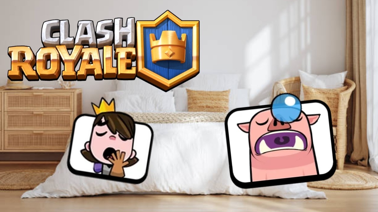 low effort, low energy, sleepy clash royale