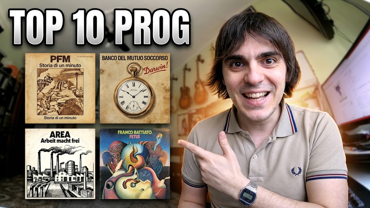 I Migliori 10 Dischi del Progressive Italiano (Progressive Rock - Anni '70)