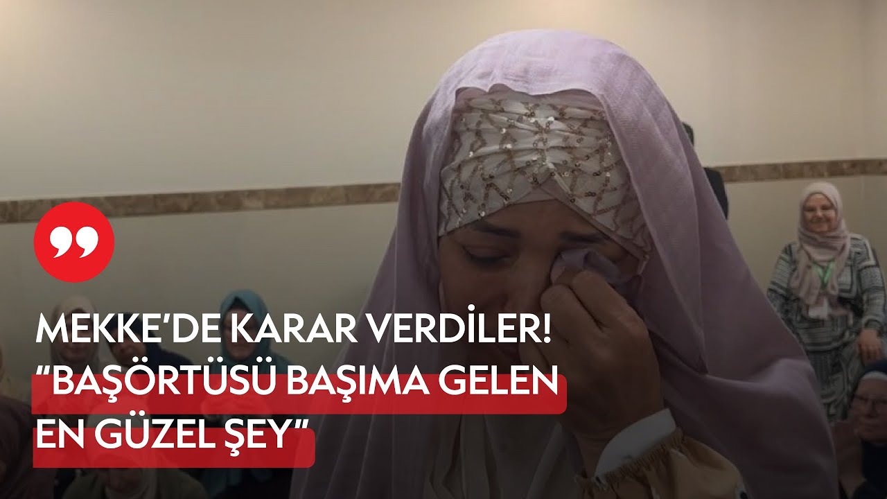 Almanya'dan Gelip Mekke'de Tesettüre Girdiler!