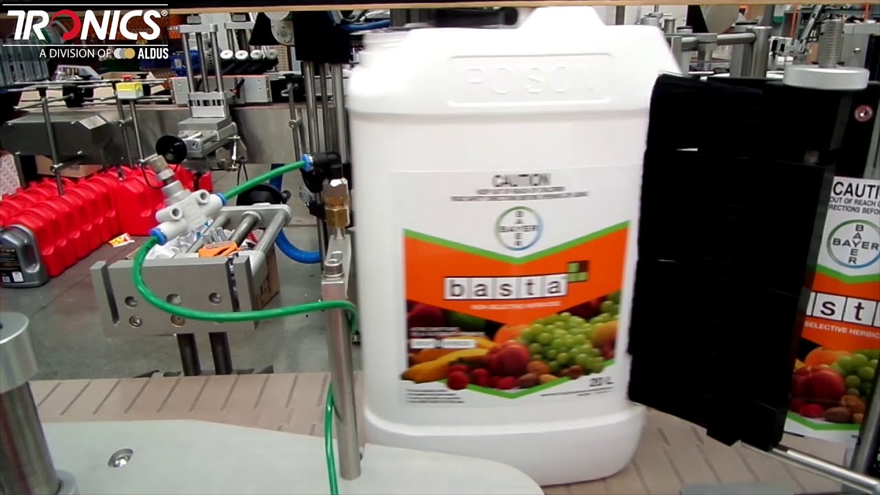 Tronics Labellers for Chemical or Household Cleaning Products