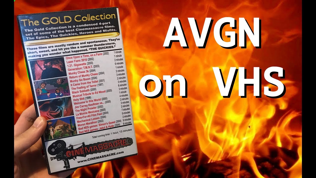 Early Cinemassacre: How AVGN started on VHS - Mike Matei Live