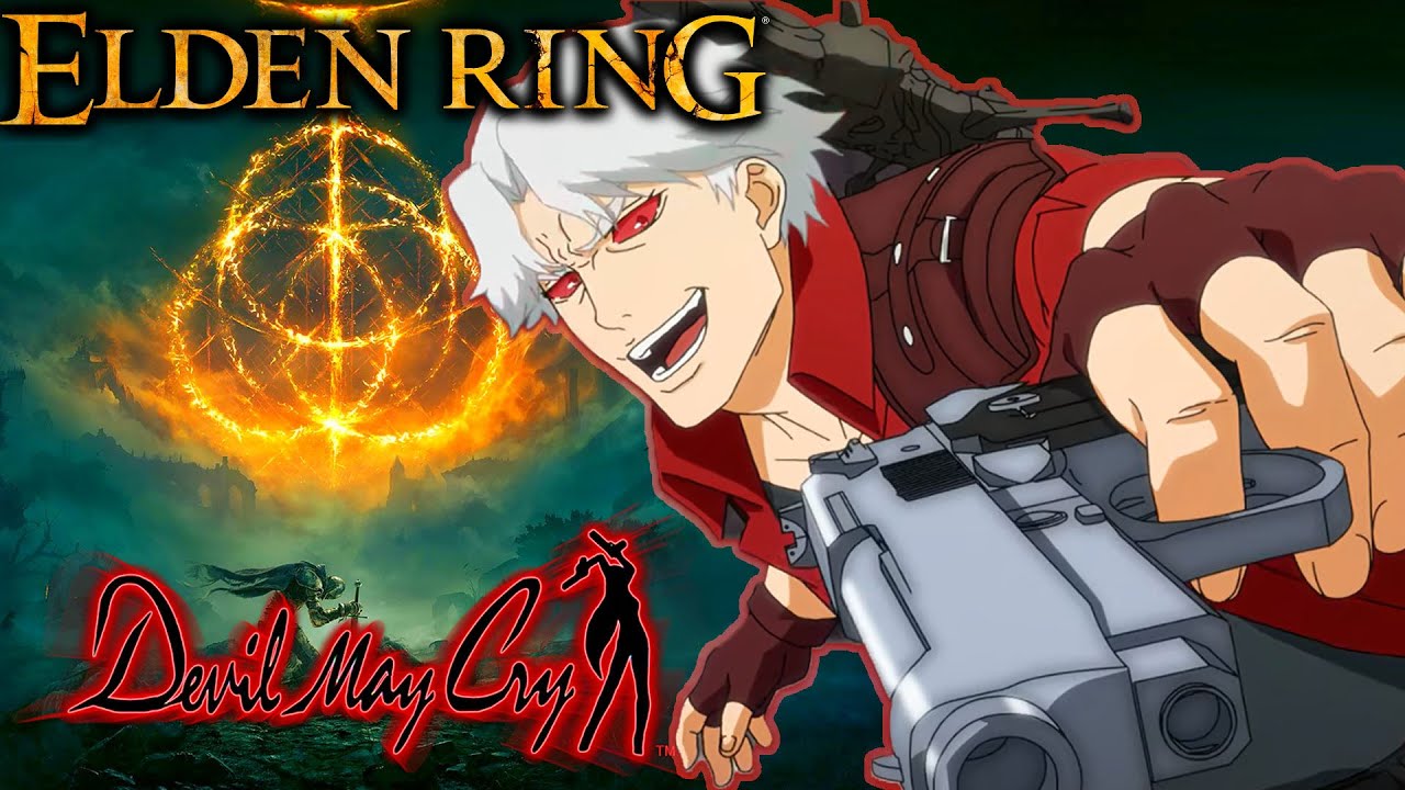This Dante Elden Ring Mod is ABSOLUTELY AMAZING (DMC MOD)