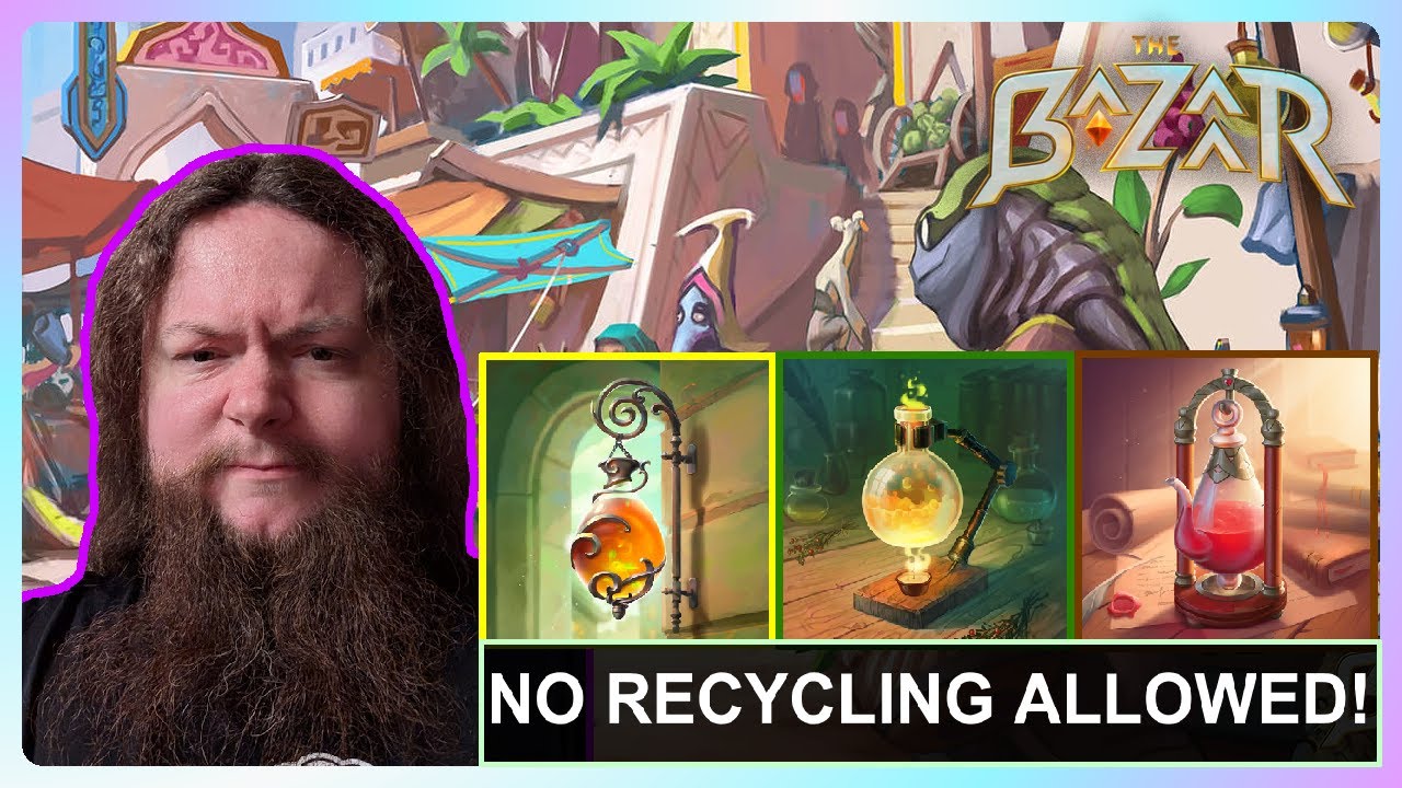 RECYCLING IS BANNED IN THE BAZAAR! | The Bazaar