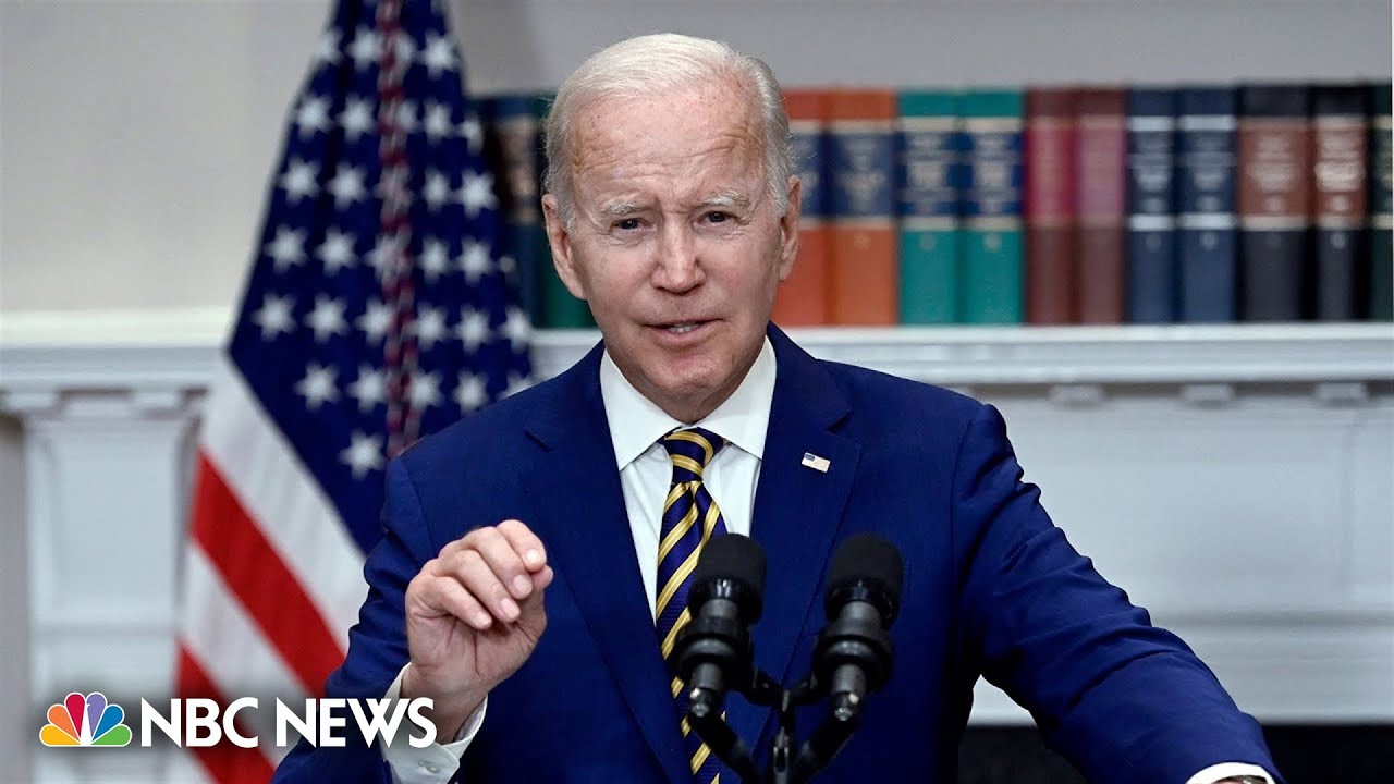 Watch: Biden delivers remarks on the August jobs report | NBC News
