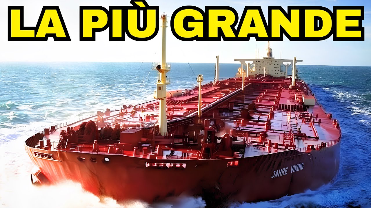 La nave più GRANDE mai costruita: la storia FOLLE della Seawise Giant