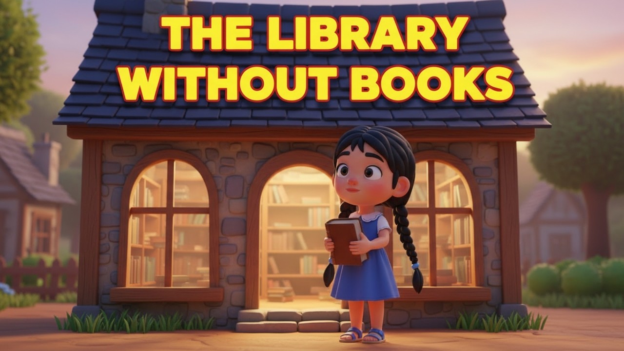 A Library… With No Books? | Moral Tales ⭐