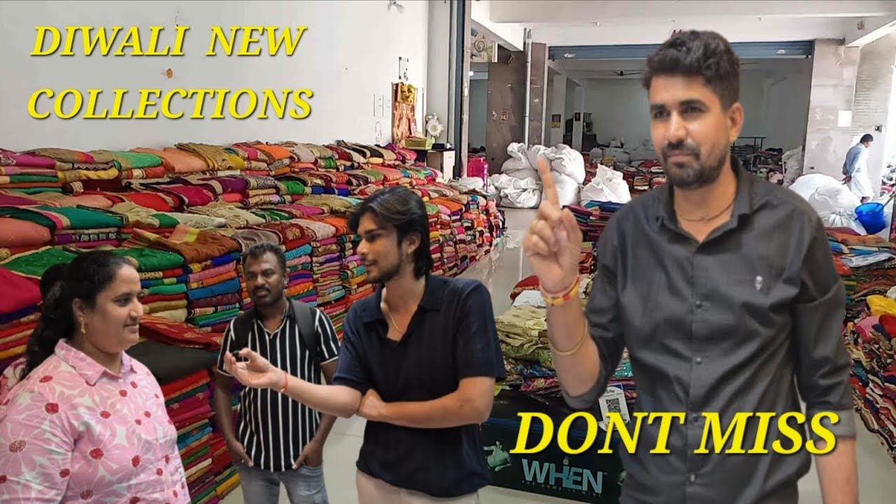 DIWALI SPECIAL COLLECTION ✨️| RANGOLI SAREES HUBLI | BIGGEST SAREE DISTRIBUTERS