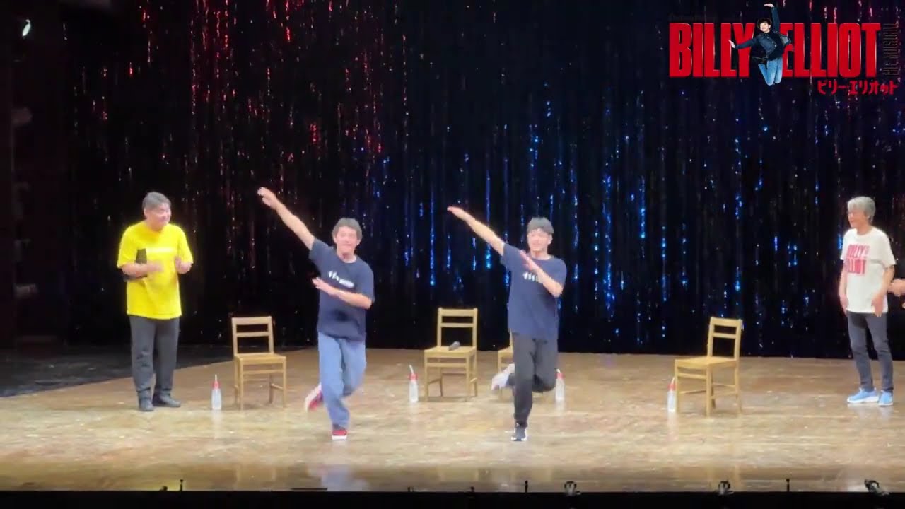 『ビリー・エリオット～リトルダンサー～』2020年ビリー役  川口調＆中村海琉 ホームカミングアフタートーク