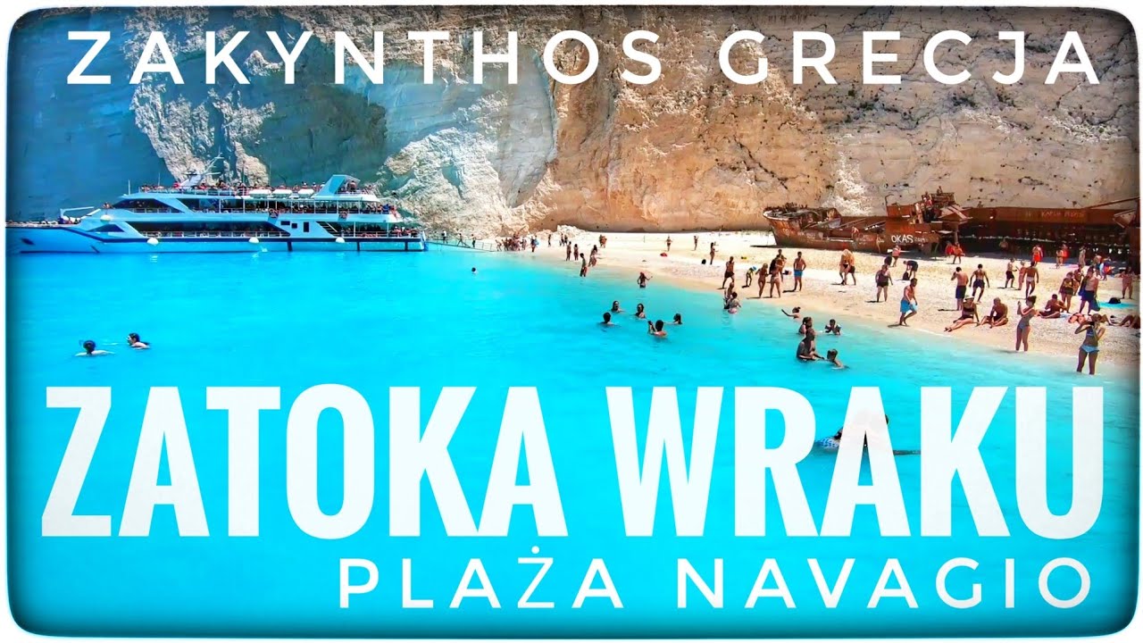 Navagio Beach, Zakynthos, Greece 🇬🇷 Grecja, Zatoka Wraku