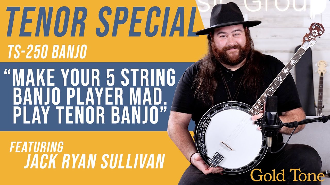 Jack Ryan Sullivan Dives into TS-250! | Gold Tone Tenor Special Banjo