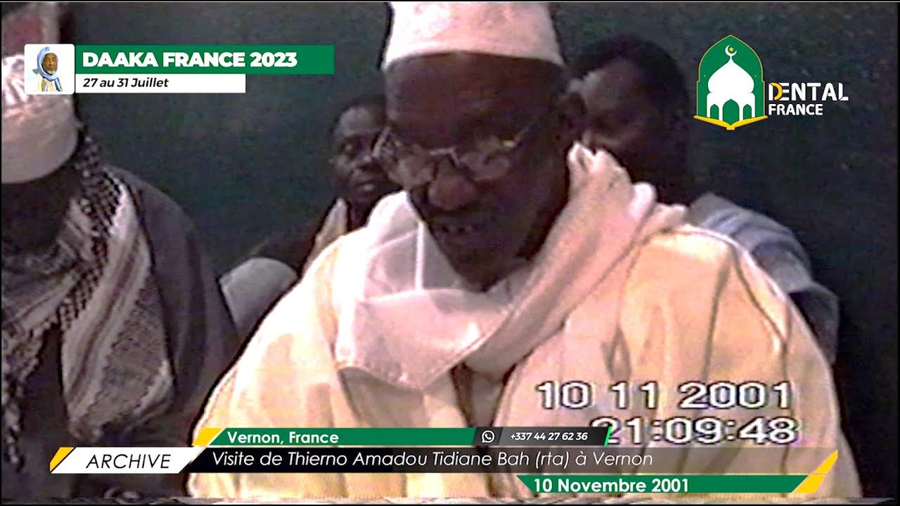 Visite de Thierno Amadou Tidiane Bah à Vernon