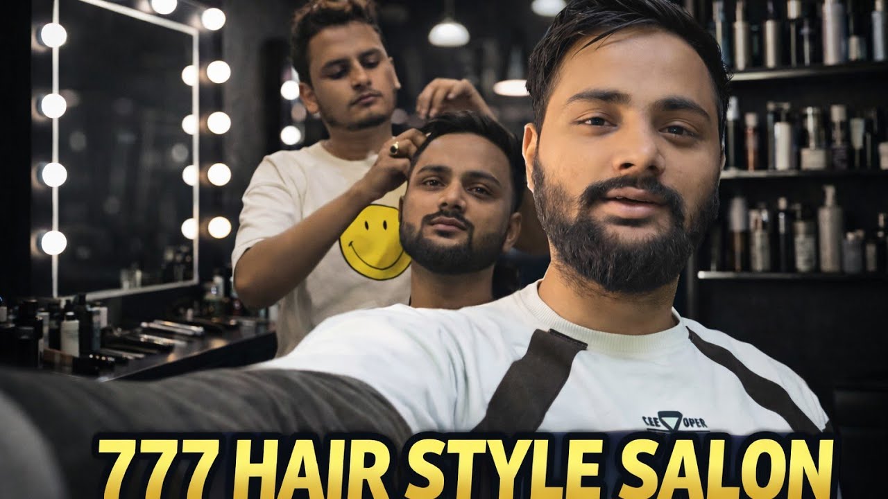 Aaj mai 777 salon me gaya hair dressing karne | February 17, 2026