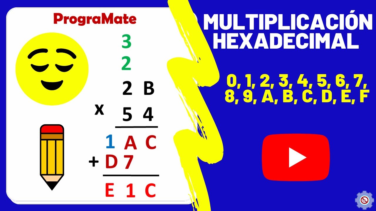 MULTIPLICACIÓN HEXADECIMAL - Ejemplos Resueltos #3 ✔ 💥