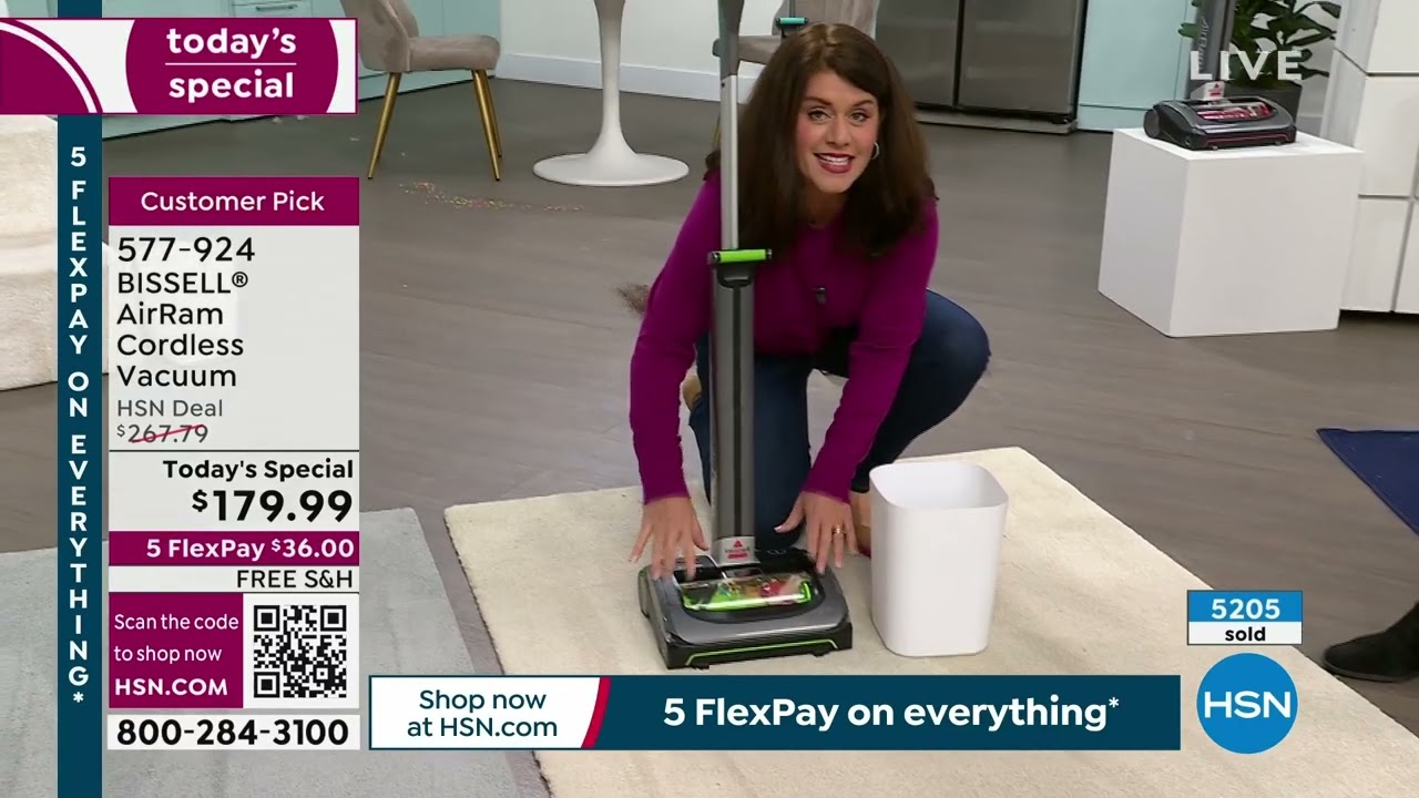 BISSELL AirRam
Cordless Vacuum
