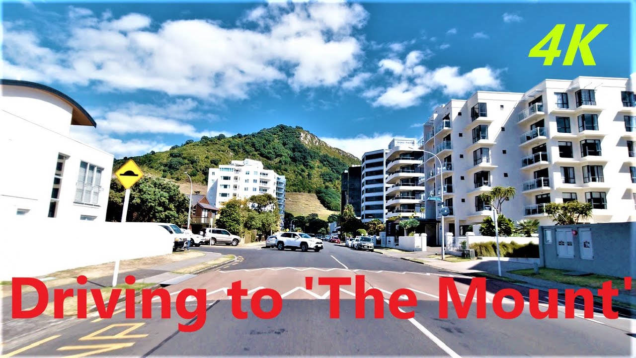 Mt. Maunganui, (The Mount) Tauranga New Zealand 2021  4k