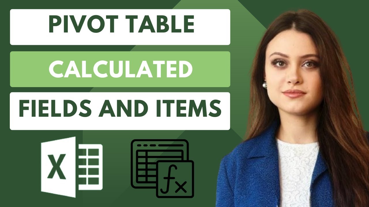 Master Excel Pivot Table Calculated Fields and Items - Full Guide #excel
