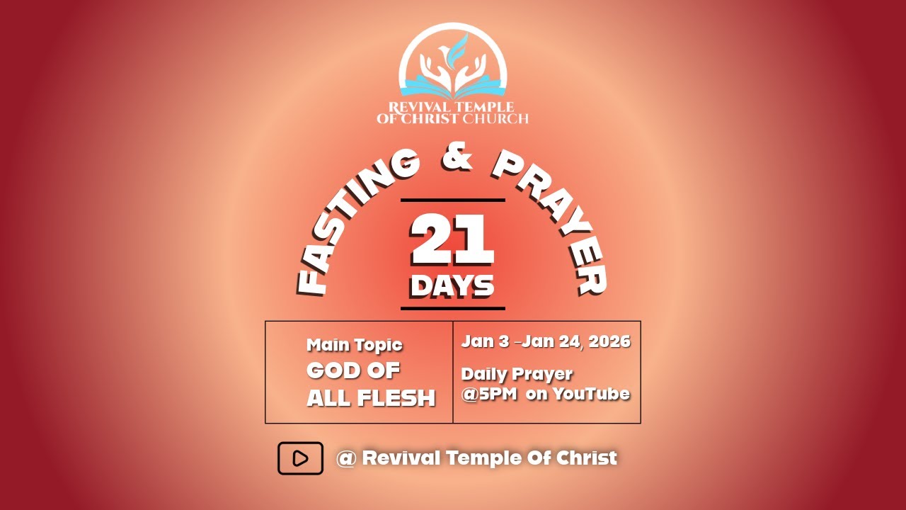 21 Days of Fasting and Prayer [DAY 21] (2026)